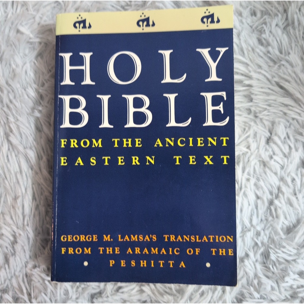 HarperOne Holy Bible Ancient Eastern Text Lamsa Translation Paperback